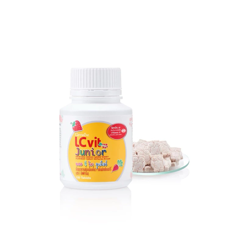 วิตามินเด็ก ลูทีน ซีแซนทีน วิตามินเอ ปกป้องจอตา บำรุงสายตา LC VIT JUNIOR GIFFARINE แอลซีวิต จูเนียร์ 100 เม็ด thumbnail 3