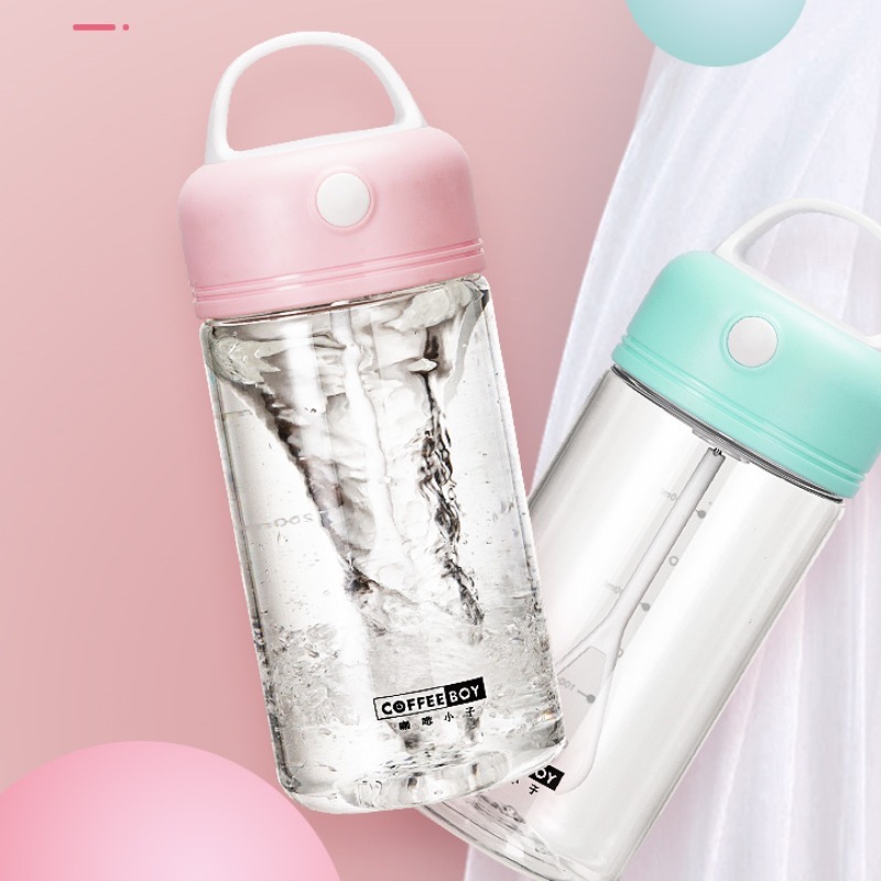 แก้วเชคโปรตีน แก้วชงโปรตีน รุ่นยอดนิยม แก้วพลาสติกใสแบบแข็ง380ml พกพาสะดวกสำหรับออกกำลังกาย COD ราคา ถูกที่สุด ดีลบีเคเค แกลเลอรีภาพที่ 7