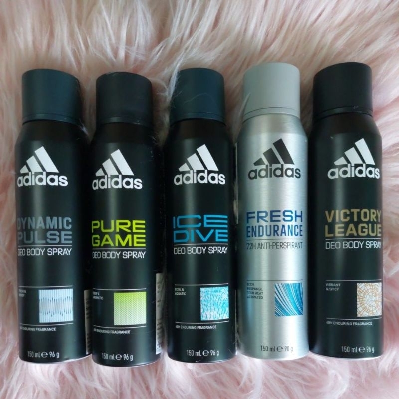Adidas Deo Body Spray สเปรย์ระงับกลิ่นกาย 150ml.ผลิต 04/23