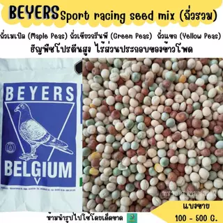 BEYERS Sport racing seed mix (แบ่งขาย 100 -500 G) ถั่วรวม อาหารนกทุกสายพันธุ์