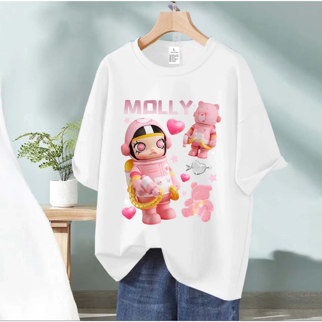 BK-1026 เสื้อยืดแฟชั่น ผ้านิ่มเด้งผ้ายืดเนื้อผ้านุ่มระบายอากาศดี เสื้อแขนสั้นวินเทจทรงตรงไซส์ไม่เล็ก ใส่ได้ทั้ง ญ/ช