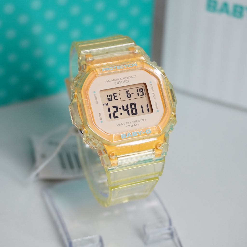 Casio Baby-G นาฬิกาข้อมือผู้หญิง สายเรซิน รุ่น BGD-565SJ(BGD-565SJ-9,BGD-565SJ-7,BGD-565SJ-2)