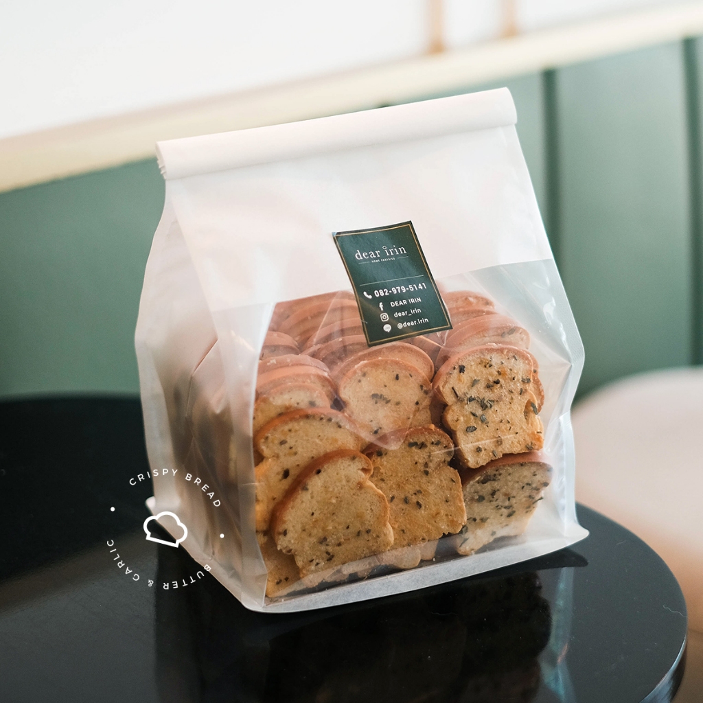 DEARS IRIN ขนมปังกรอบกระเทียมเนยสด