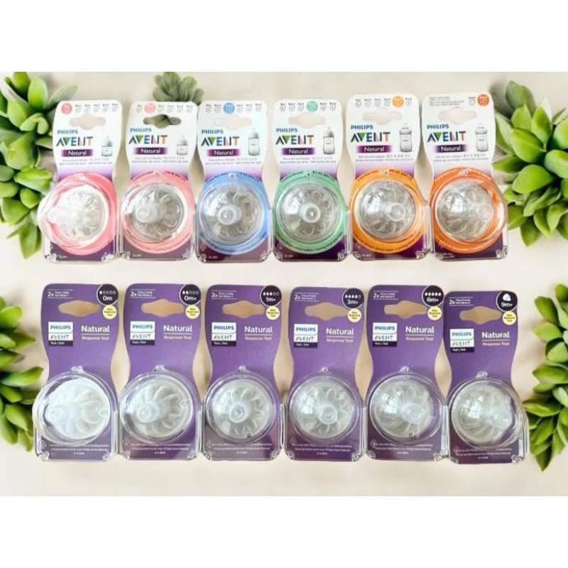 จุกนม philip Avent แท้100% 💖พร้อมส่ง💖 มีทั้งรุ่นใหม่และรุ่นเก่าให้เลือกค่ะ