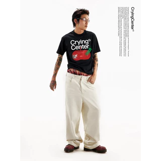 CryingCenter เสื้อยืดคอกลม Apple Killer T-Shirt