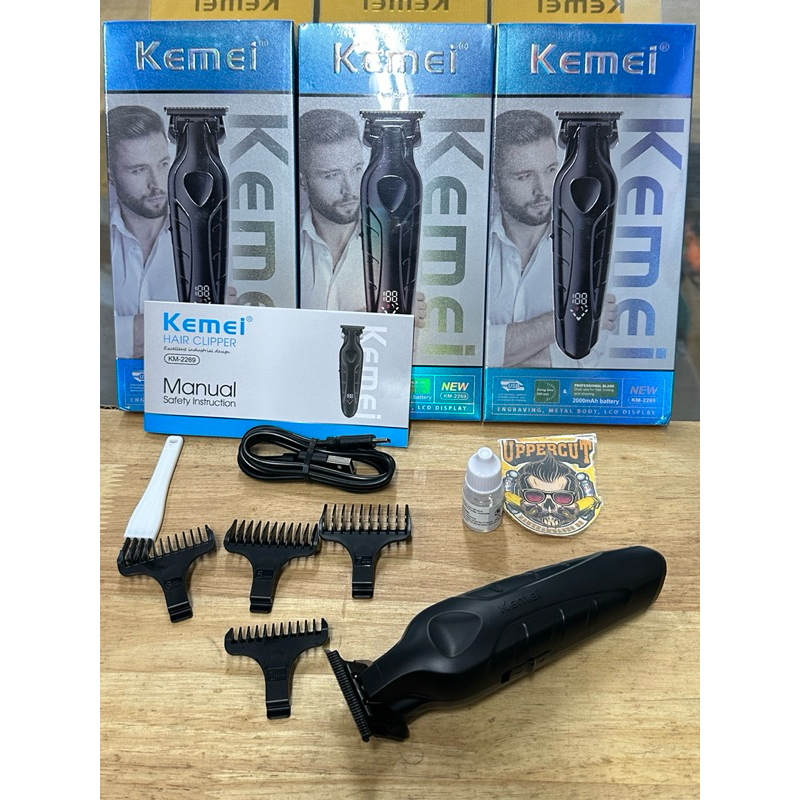 Kemei km-2269 กันขอบ มีจอบอกแบต