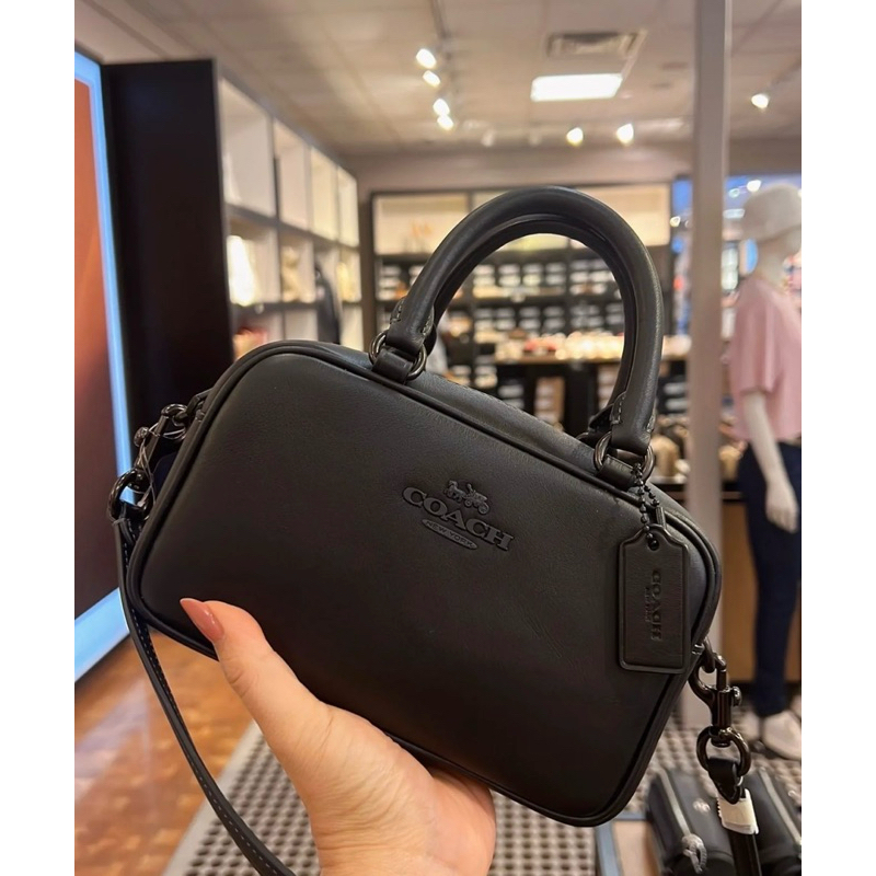 กระเป๋า C0ach Satchel Crossbody -ขนาด: 7.25" (L) x 5.0"(H) X 2.75"(W)🌟🌟(สอบถามก่อนกดสั่งนะค้า)