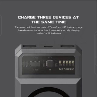 [พร้อมส่ง ส่งด่วน] Orsen Eloop EW54 EW55 ชาร์จแบบแม่เหล็ก แบตสำรองไร้สายMagnetic Power bank แบตสำรอง