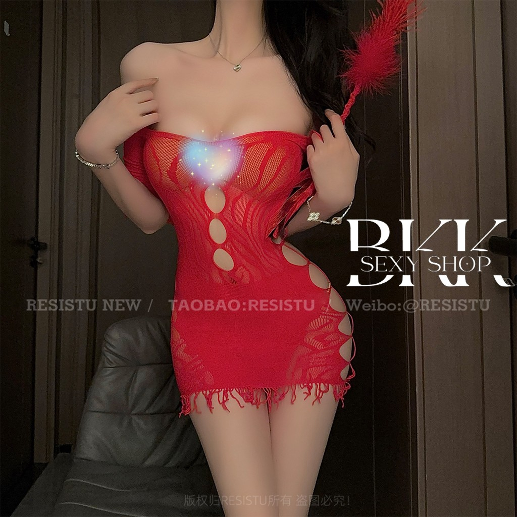 BKK SEXY ชุดยั่ว ชุดเซ็กซี่ ชุดนอนไม่ได้นอน 🎮 สามารถฉีกขาดได้ เนื้อผ้าดี พร้อมจัดส่ง B-314