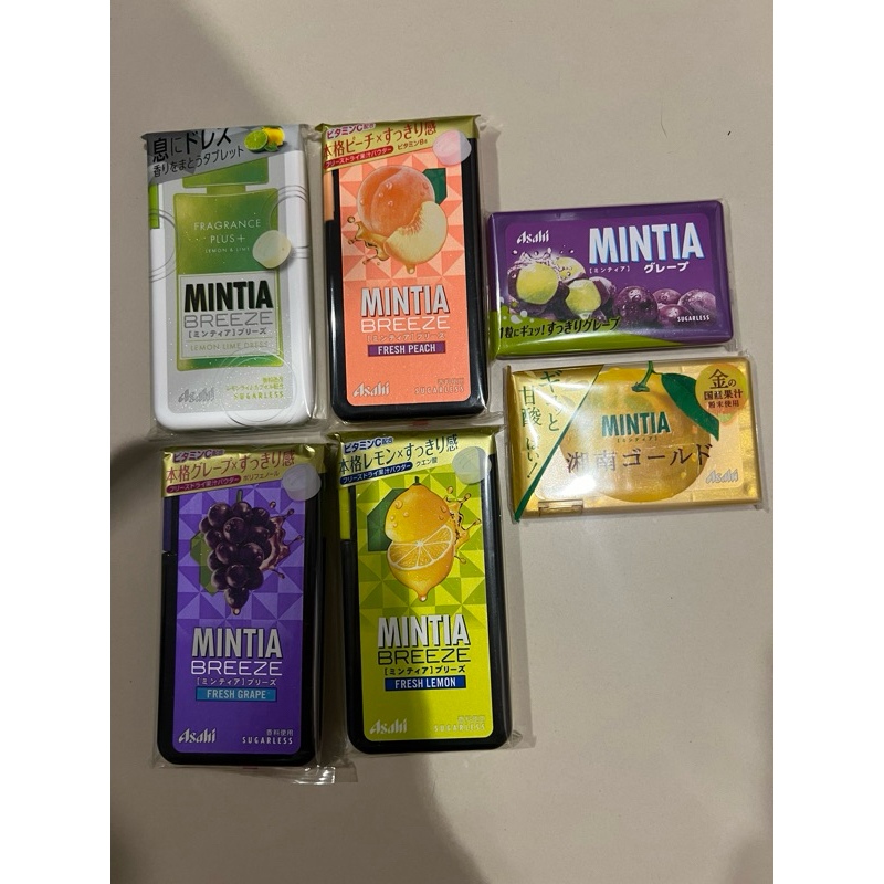 MINTIA Breeze ลูกอม Sugarless ดับกลิ่นปากจาก Asahi
