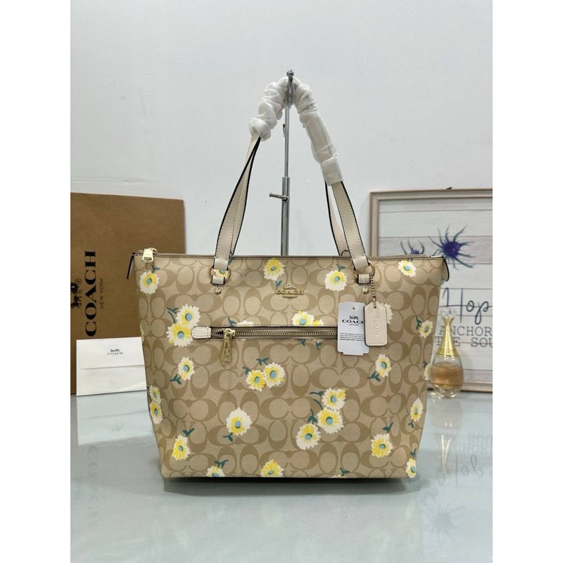 COACH C3252 GALLERY TOTE IN SIGNATURE CANVAS