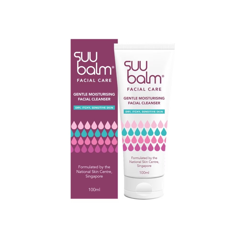 SUU BALM GENTLE MOISTURISING FACIAL CLEANSER 100ML