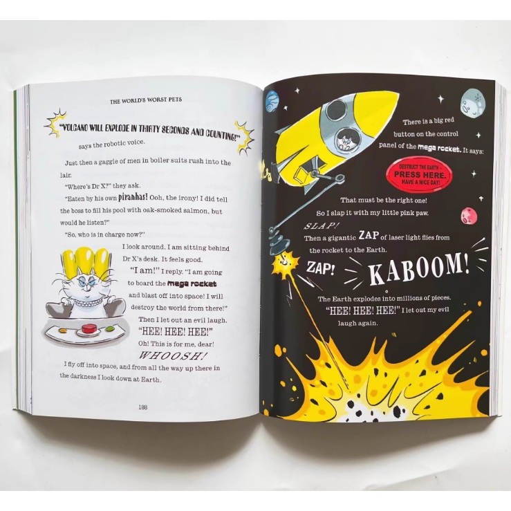 (ขายแยกเล่ม) The World’s Worst Children, Teacher, Pets, Parents, Monsters หนังสือภาษาอังกฤษ เด็กแสบ – David Williams ราคา ถูกที่สุด ดีลบีเคเค แกลเลอรีภาพที่ 8