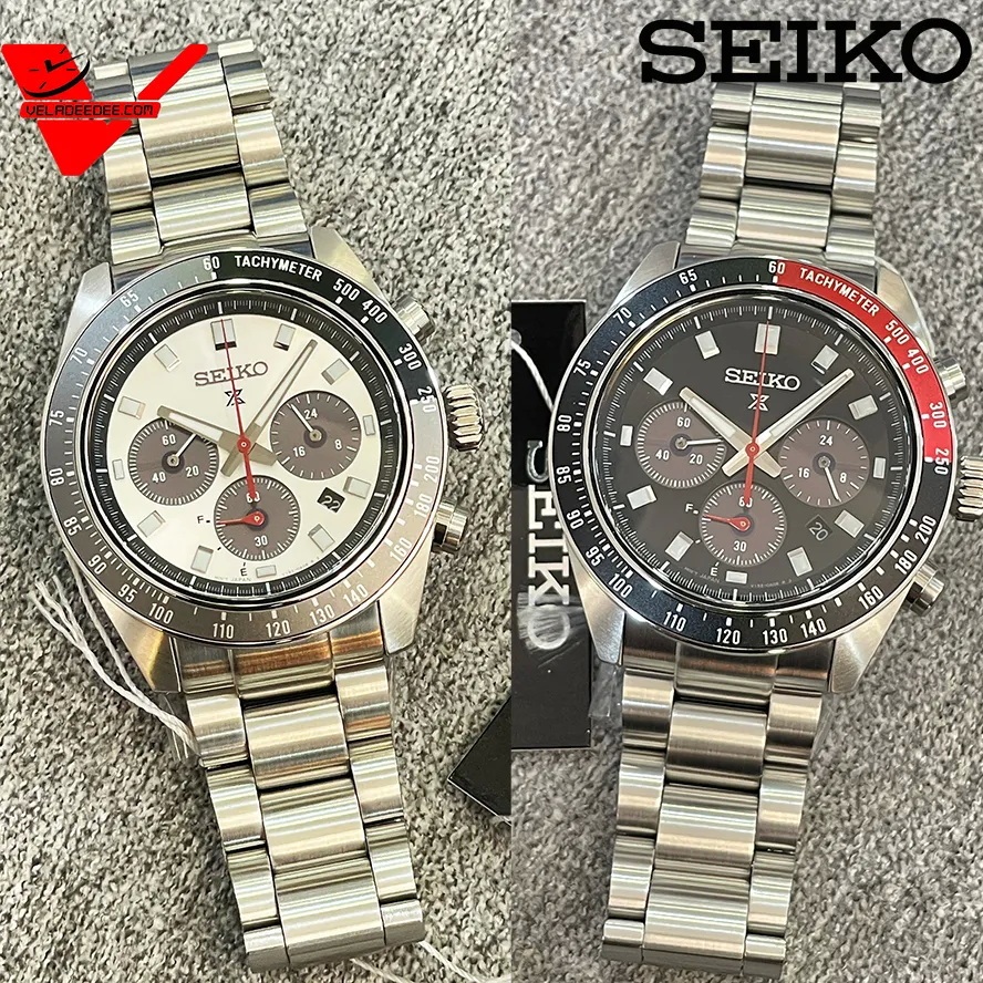 นาฬิกาข้อมือ SEIKO PROSPEX SOLAR SPEED TIMER Cal. V192 รุ่น SSC915P1 (หน้าดำ) SSC911P1 (หน้าขาว) รับ