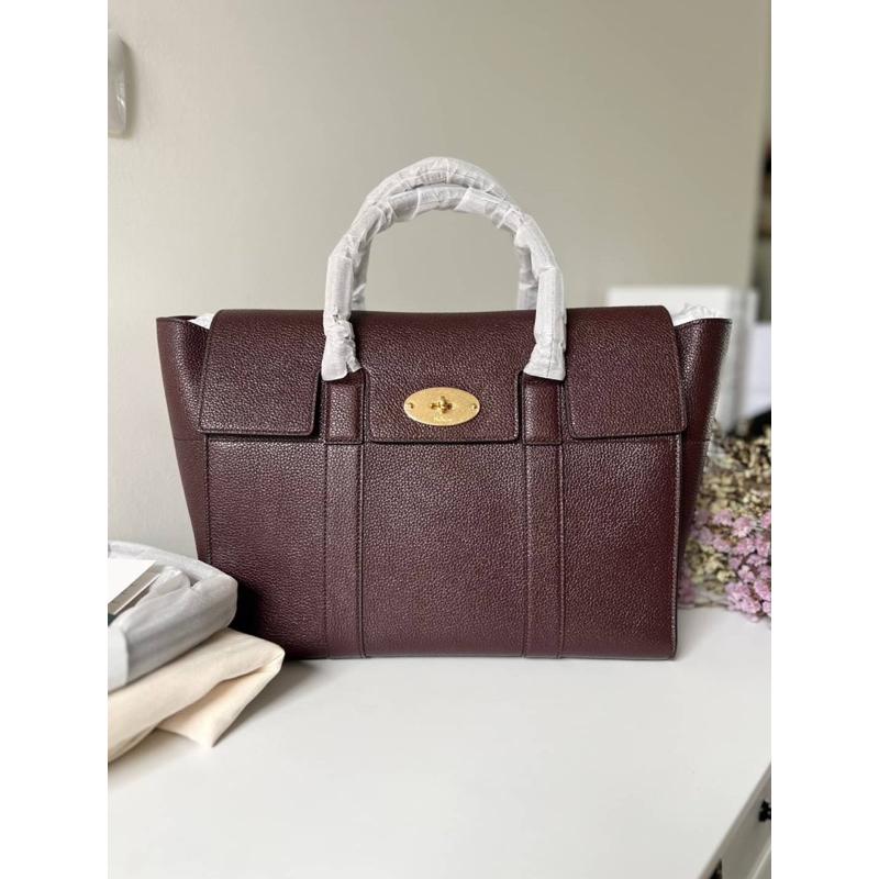 Mulberry Bayswater with strap สี Oxblood