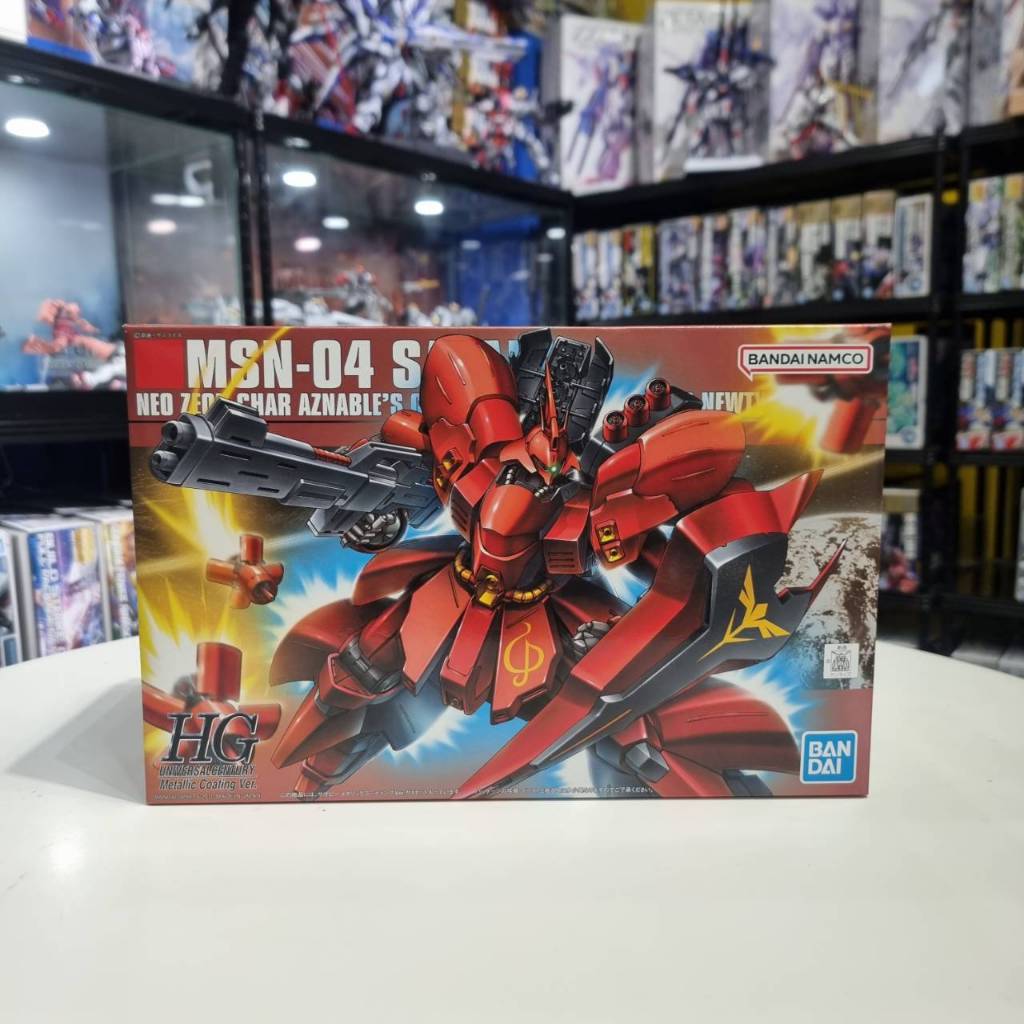 [พร้อมส่ง] HG 1/144 Sazabi Metallic Coating Ver. BANDAI
