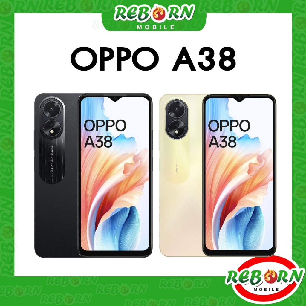 [New] OPPO A38 Helio G85 | A58 Helio G85 6.56 นิ้ว Octa Core ชาร์จไว 33W แบตอึด by RebornMobile