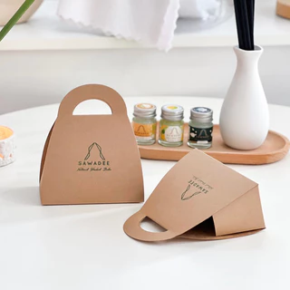 SAWADEE Gift Set รุ่น กระเป๋าโค้ง - 3 กลิ่น ประกอบด้วย กลิ่นมะลิ กลิ่นส้ม มะนาว และ กลิ่นตะไคร้ มะกรูด 15 g