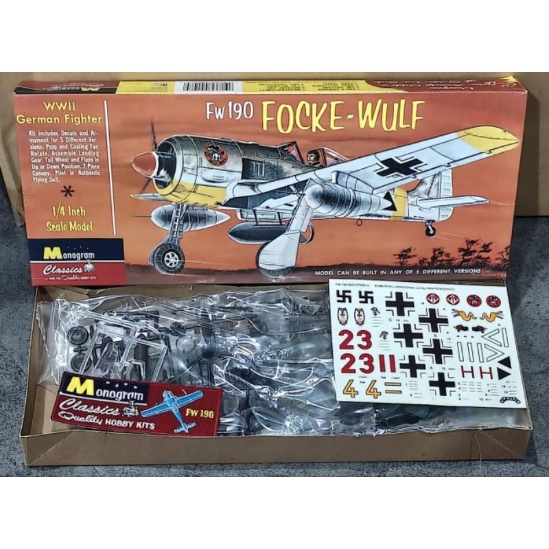 Monogram 1/48 Fw190 Focke-Wulf