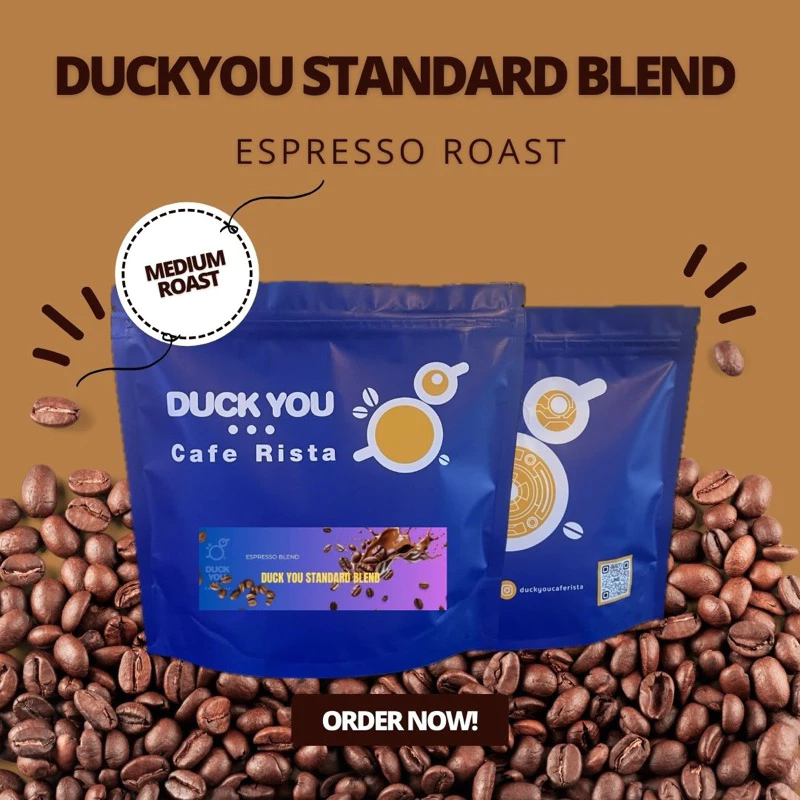 Duck you Standard Blend (Medium roast for espresso) ขนาดบรรจุ 200 กรัม