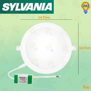 Sylvania ดาวน์ไลท์ LED 9W 12W 18W กลม แสงขาว / แสงวอร์ม Panel LED