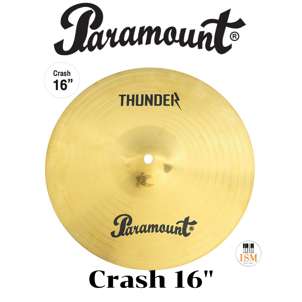 Paramount ฉาบ 16" รุ่น HJ-16 (Crash)