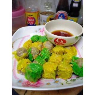 ขนมจีบกุ้ง พร้อมน้ำจิ้ม (20ลูก/320g.) 🍤🔥 🚛เหมาค่าส่ง ฟรีกล่องโฟม!! ทุกจังหวัดทั่วไทย🎉