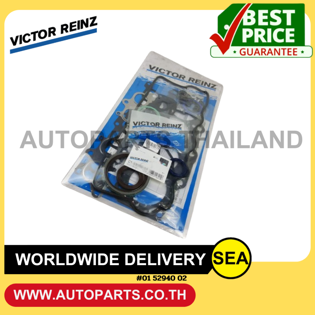 VICTOR REINZ ปะเก็นชุดใหญ่ 3VZ-FE ES300, CAMRY V6 3.0L VCV10    / TOYOTA (1 ชุด )