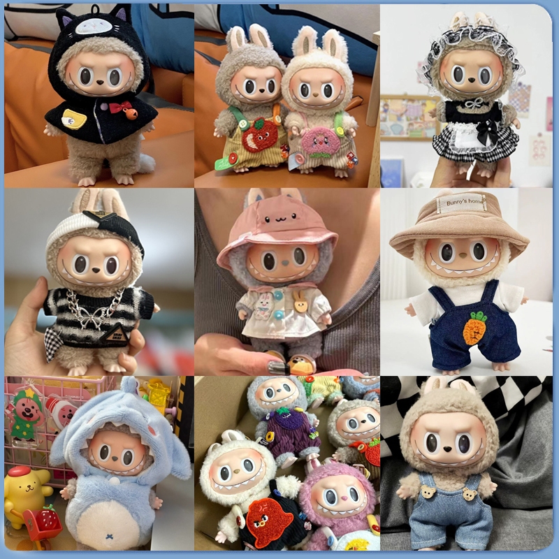 ชุดLabubu ชุด labubu macaron labubu macaron ชุด labubu v2 labubu have a seat ชุด labubu v2 เหมาะสำหรับความสูง 17 ซ