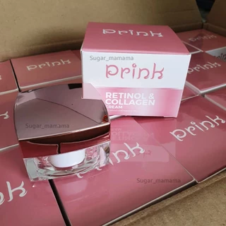Prink Retinol & Collagen Cream พริ้ง เรตินอล แอนด์ คอลลาเจน ครีม สันติมานะดี ครีมป๋า คอลลาเจนป๋า หมอนอกกะลา santimanadee