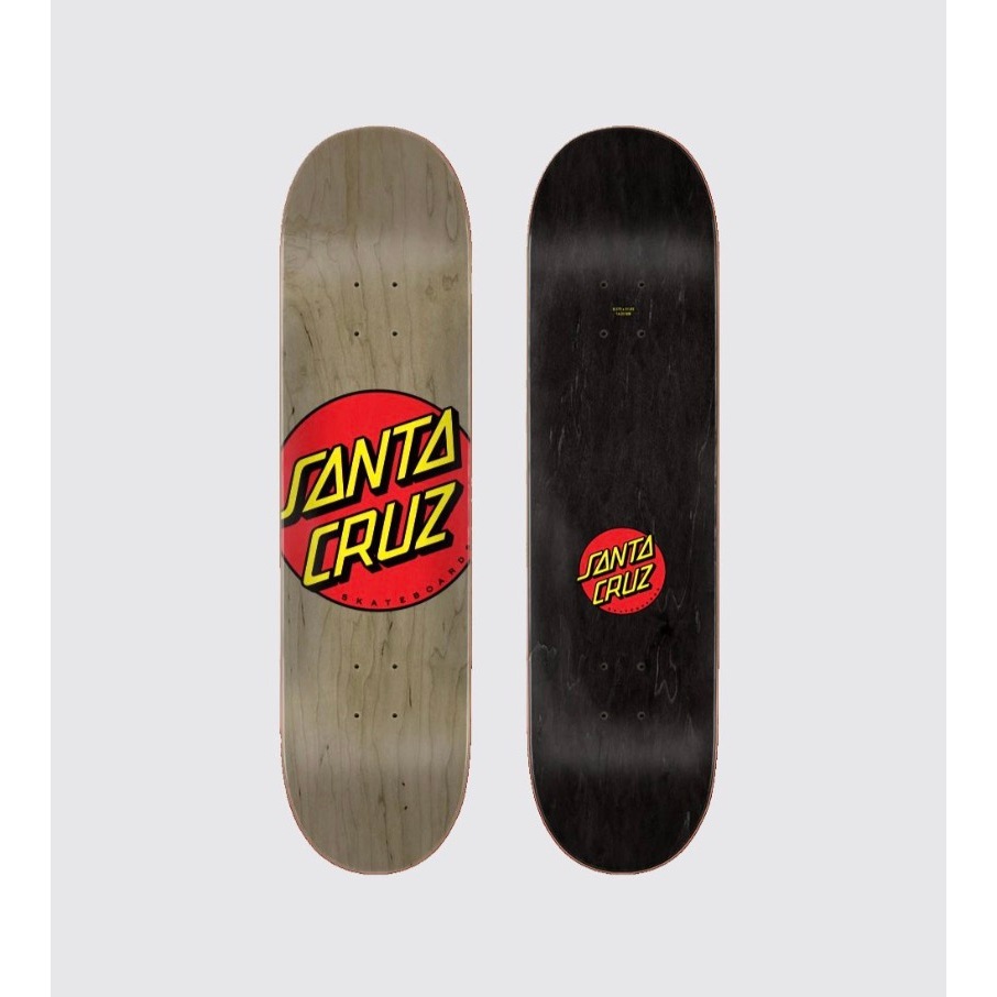 แผ่นสเก็ตบอร์ด SANTA CRUZ CLASSIC DOT SKATEBOARD DECK ขนาด 8.375 นิ้ว ของแท้ ราคาพิเศษ พร้อมส่งทุกวั