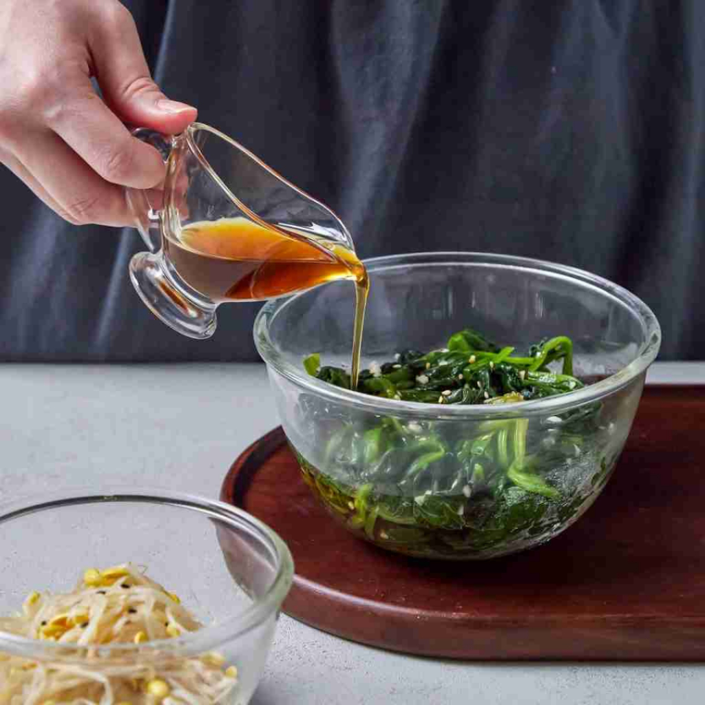 CJ Sesame Oil น้ำมันงาแท้จากเกาหลี ตรา ซีเจ สินค้าเกาหลีแท้100% น้ำมันงาคั่ว 백설 참기름 50ml,320ml,500ml - รูปที่ 5