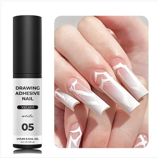 P3.เจลลากเส้น ขวดเล็กนะคะ แปรงเล็กใช้ง่าย มี 5 สีให้เลือก ขนาด 5ml