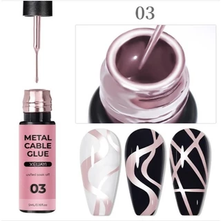 P3.เจลลากเส้น ขวดเล็กนะคะ แปรงเล็กใช้ง่าย มี 5 สีให้เลือก ขนาด 5ml