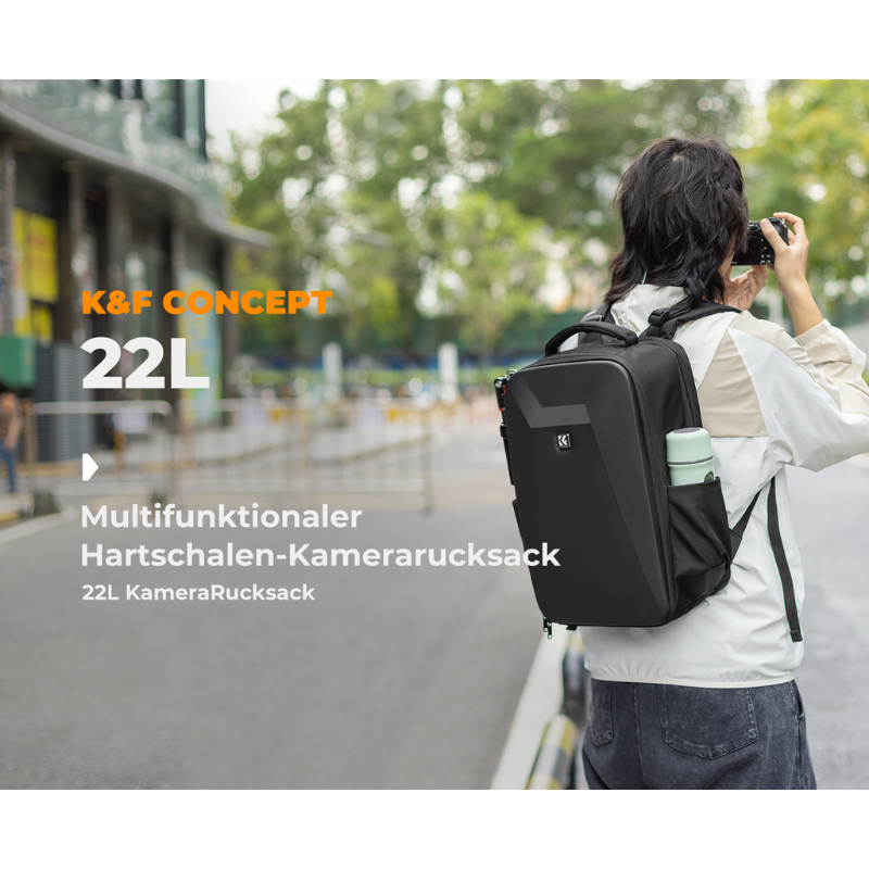 กระเป๋ากล้อง K&F EVA Hard Shell Design Camera Backpack