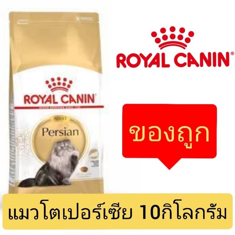 [กระสอบ10kg] Royal Canin Persian สำหรับแมวเปอร์เซียโต1ปีขึ้นไป ขนาด10 กิโลกรัม