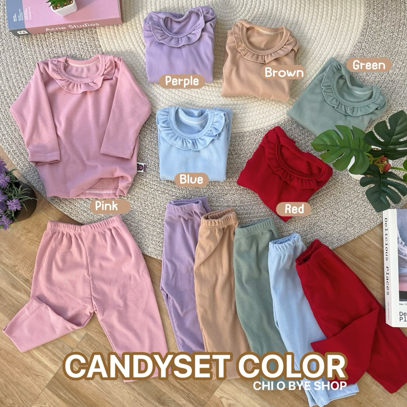 💕 ชุดนอนคุณหนู (แบรนด์แท้) CHi O Bye💕