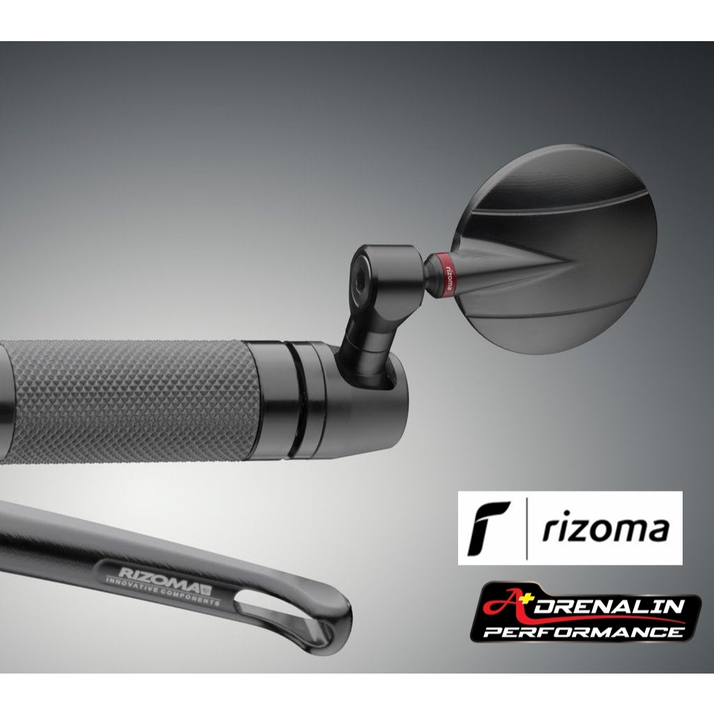 กระจก rizoma ปลายแฮนด์ spy R ขนาด 80มิล  ราคา/ข้าง ของแท้ italy กระจกปลายแฮนด์ bs285b