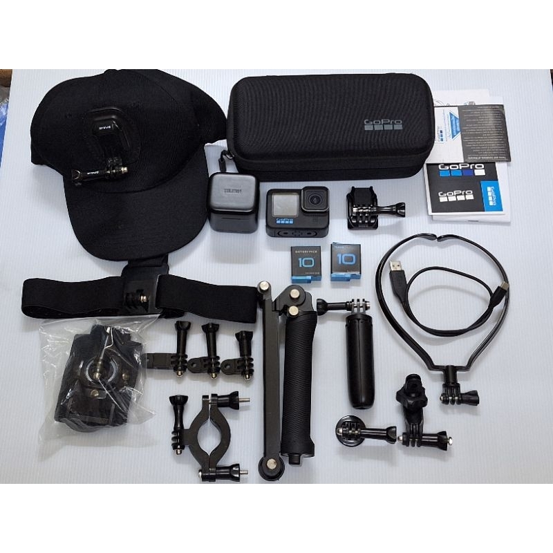 Gopro 10 Black + (ครบเซ็ตอุปกรณ์เสริม พร้อมใช้งาน )