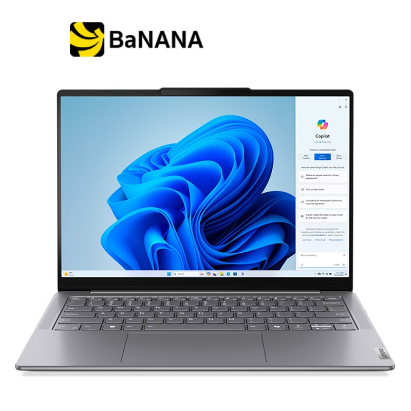 โน๊ตบุ๊ค Lenovo Yoga Slim 7 14IMH9-83CV002STA Luna Grey by Banana IT