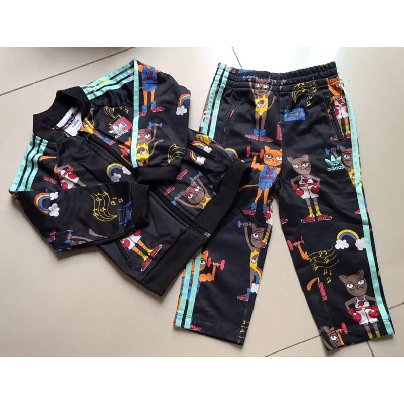 Adidas X Mini rodini Fitness Cat Collection ของเด็กไซส์ 12-18M