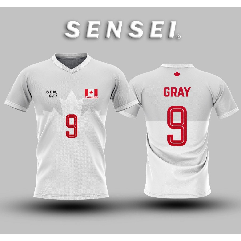 🌈ใส่โค้ดSENSEI20Pลด20%✨เสื้อแขนสั้นและกางเกงSENSEIพิมพ์ลาย(หน้า-หลัง) VNL CANADA