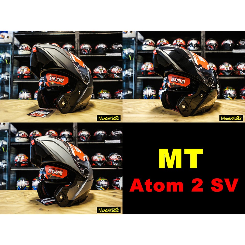 หมวกกันน็อค MT Atom 2 SV