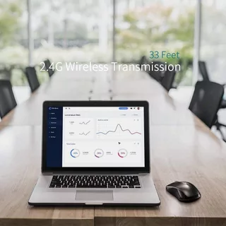 🚚พร้อมส่ง🚚เม้าส์ไร้สาย ไร้เสียง มีแบตในตัว Silent Mouse Wireless 2.4G Rechargeable ไม่ใช้ถ่าน เมาส์บลูทูธ