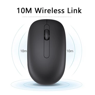 🚚พร้อมส่ง🚚เม้าส์ไร้สาย ไร้เสียง มีแบตในตัว Silent Mouse Wireless 2.4G Rechargeable ไม่ใช้ถ่าน เมาส์บลูทูธ