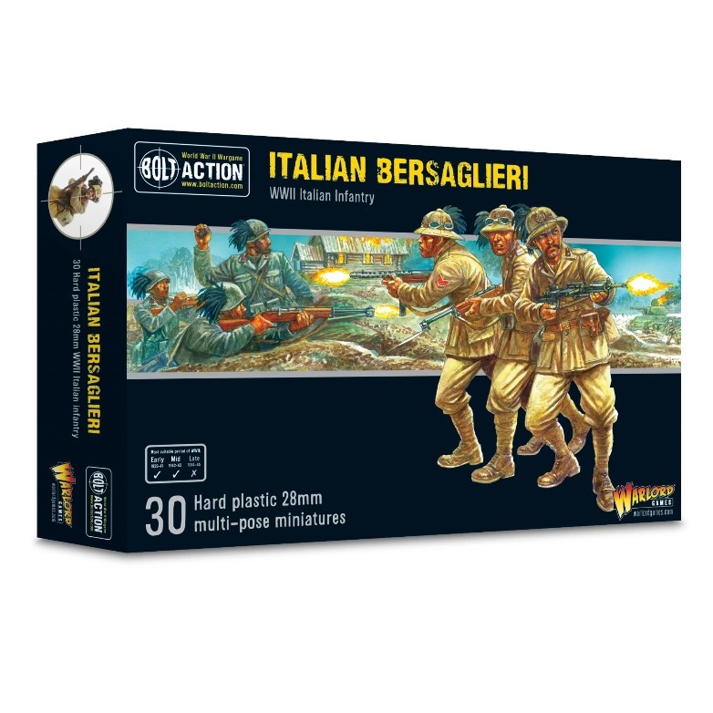 [พร้อมส่ง] WARLORD GAMES: BOLT ACTION: Italian Bersaglieri โมเดล