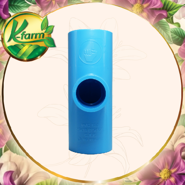 ข้อต่อ สามทางลด 1 1/2 นิ้ว ลด 6 หุน ข้อต่อ PVC ชั้น 13.5 ข้อต่อพีวีซี ระบบน้ำ ข้อต่อประปา - รูปที่ 2