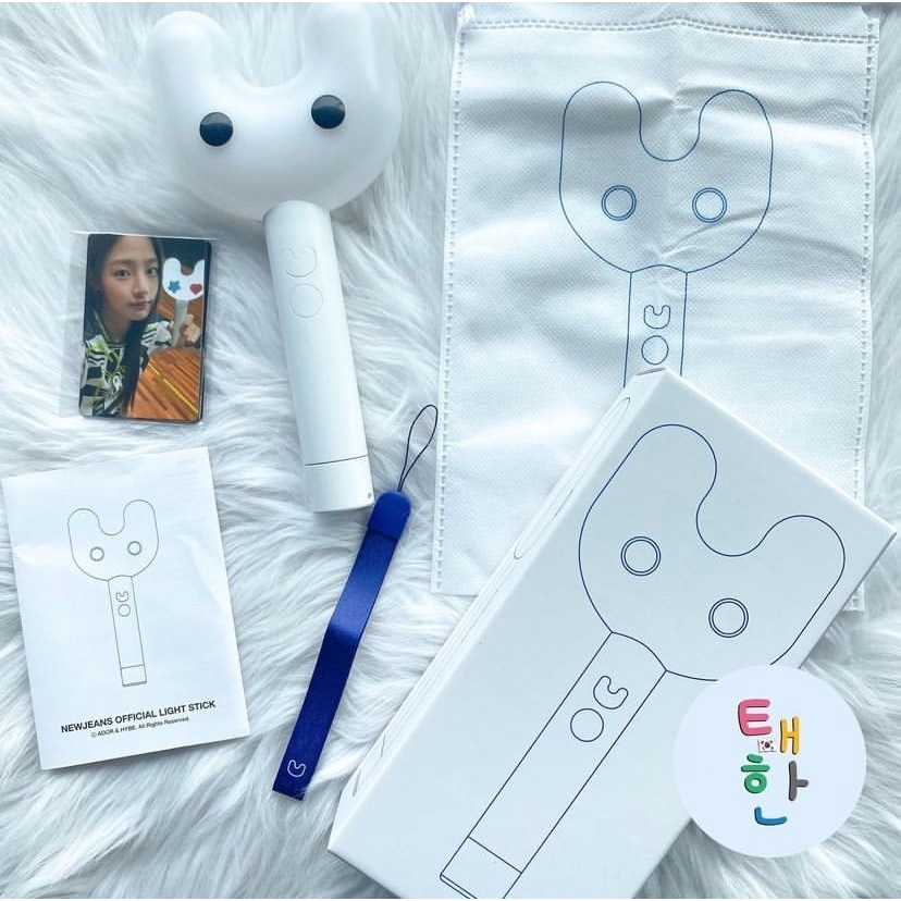 🔴ลด 30% SHOPEE LIVE🔴 ✅พร้อมส่ง [NEWJEANS/NJZ] แท่งไฟนิวจีนส์ OFFICIAL LIGHT STICK โทกิบง