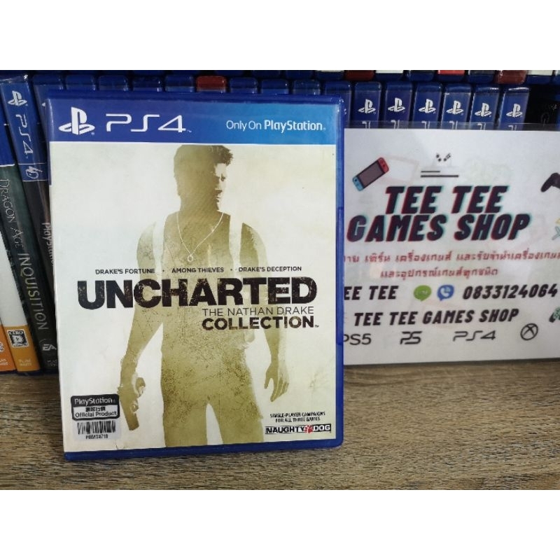 uncharted​ collection​ ps4มือสอง​ โซน​all​