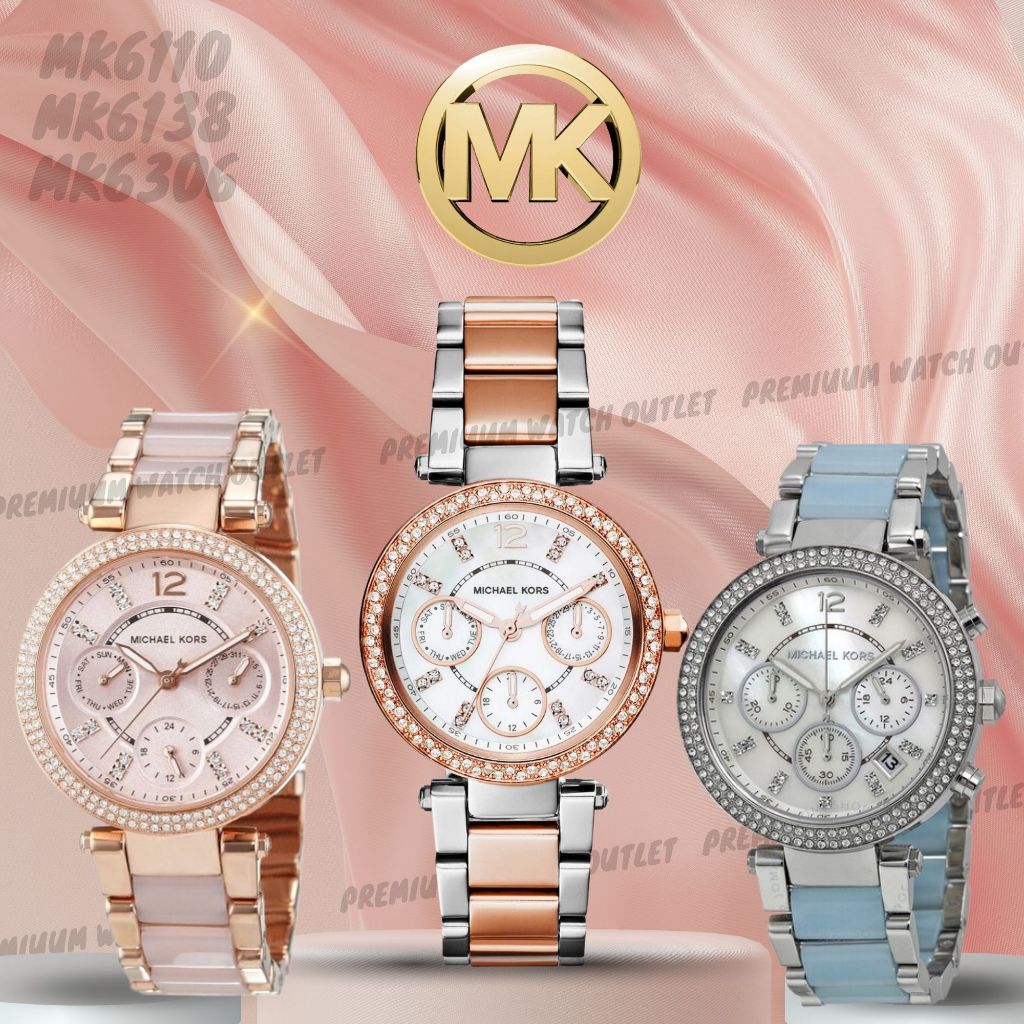 OUTLET WATCH นาฬิกา Michael Kors OWM191 นาฬิกาข้อมือผู้หญิง นาฬิกาผู้ชาย  Brandname  รุ่น MK5615 MK5